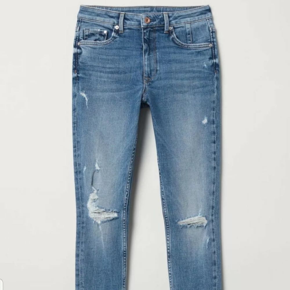H & M slim ankle regular waist jeans
